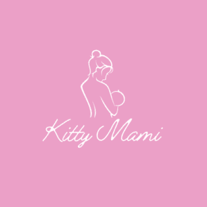 logo kitty mami nền hồng